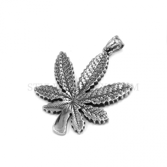 Wholesale Leaf Pendant Stainless Steel Fashion Pendant SWP0583 - Click Image to Close