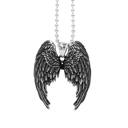 Double Wings Pendant Stainless Steel Pendant Fashion Pendant Biker Pendant SWP0637