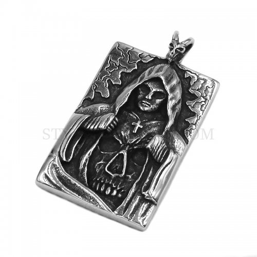 Gothic Cross Skull Pendant Stainless Steel Jewelry Pendant Biker Pendant SWP0533