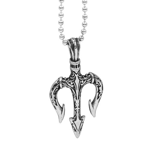 Trident Pendant Stainless Steel Pendant Fashion Biker Pendant SWP0636