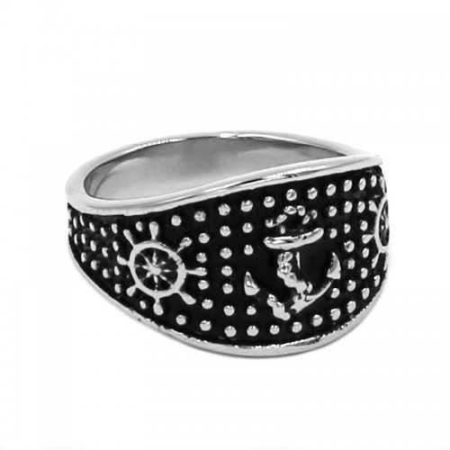 Rudder Anchor Ring Stainless Steel Anchor Ring Biker Ring SWR0776