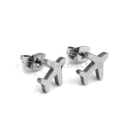 Stainless Steel Jewelry Plane Stud Earrings Fashion Earring Women Girl Earring SJE370216